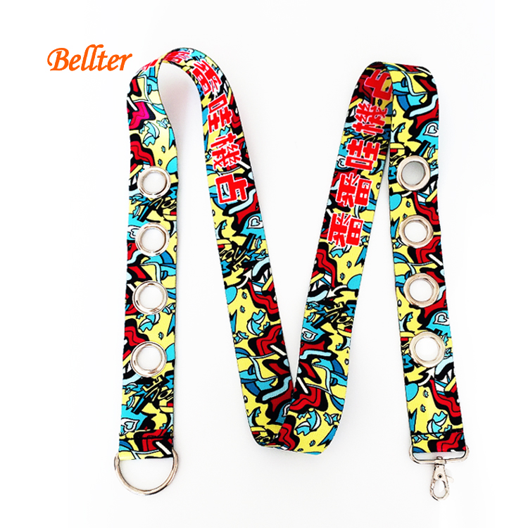 Sublimation Custom Printed Lanyard 1.5inch wide